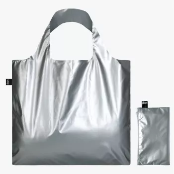 LOQI Bolsa metálica – plata
