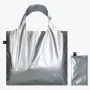 LOQI Bolsa metálica – plata