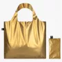 Bolso de mano LOQI METALLIC Gold