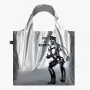 Bolsa LOQI Tom of Finland – Use a Rubber – plateada