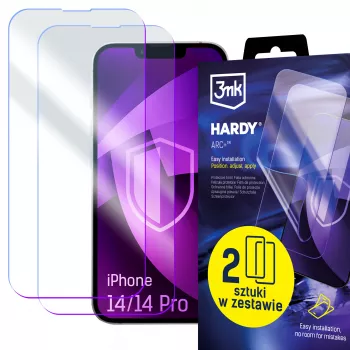 3mk Hardy ARC+ protector de pantalla de 4 capas para Apple iPhone 14/14 Pro