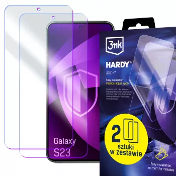 3mk Hardy ARC+ protector de pantalla de 4 capas para Samsung Galaxy S23 5G