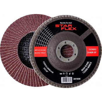 PSG Star Flex T29 disco de láminas para acero, 125 x 22 mm, grano 60 (TLS1252260)