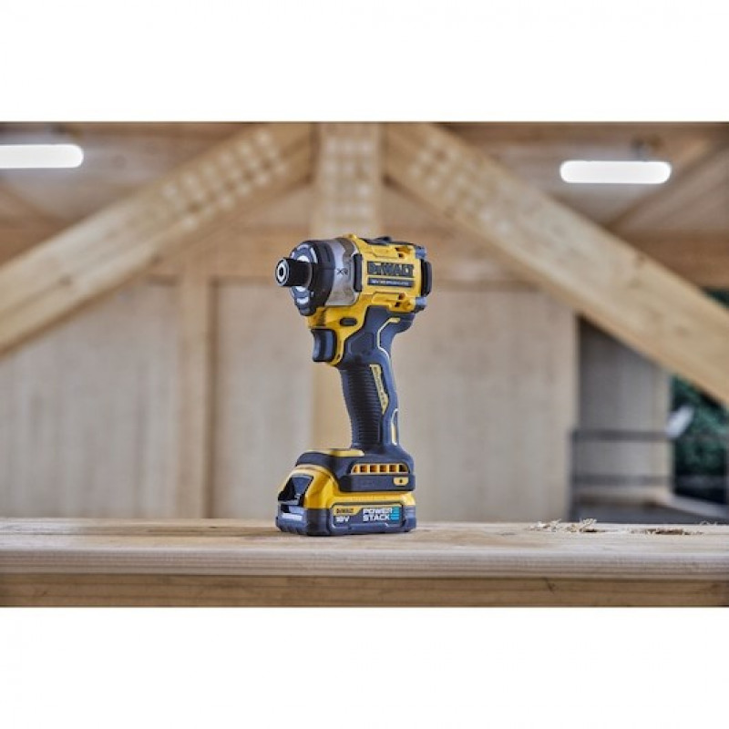 DeWALT DCF860E2T-QW atornillador de impacto a batería 3800 RPM negro, amarillo