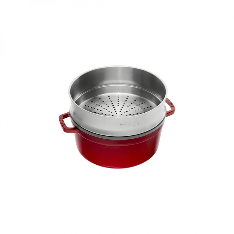 Staub La Cocotte redonda de hierro fundido 5,25 l (40510-601-0)
