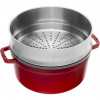 Staub La Cocotte redonda de hierro fundido 5,25 l (40510-601-0)