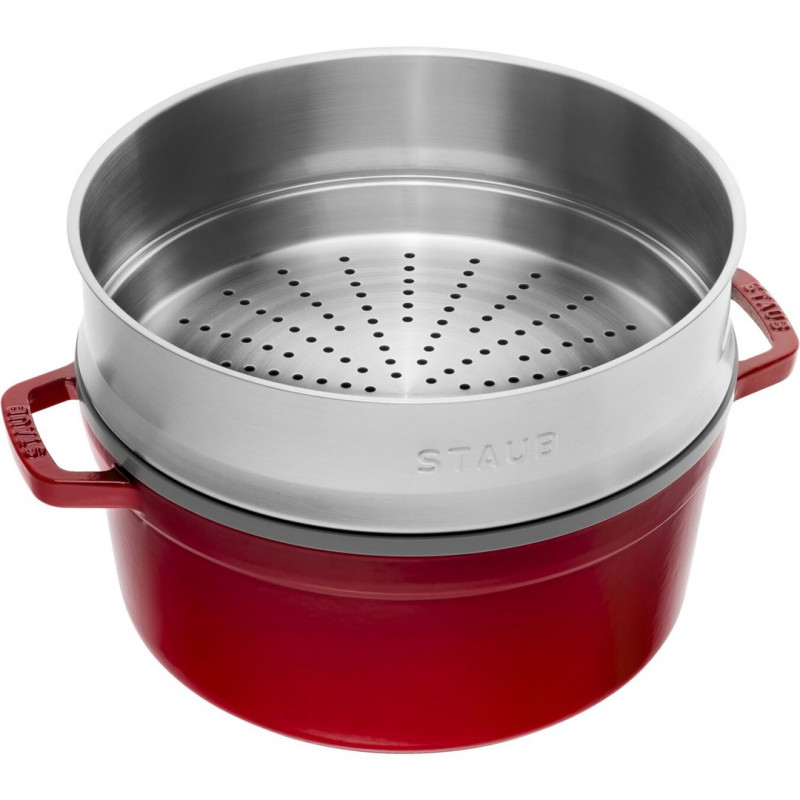 Staub La Cocotte redonda de hierro fundido 5,25 l (40510-601-0)