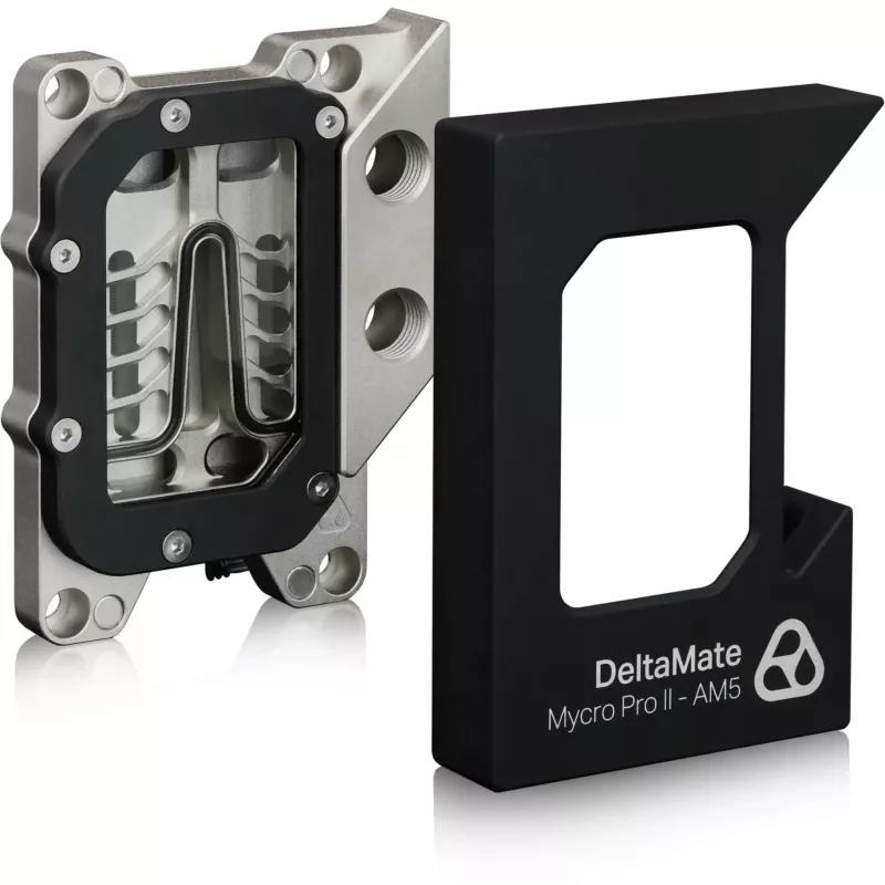Thermal Grizzly DeltaMate MPII refrigeración líquida para CPU, AM5, negro/plata