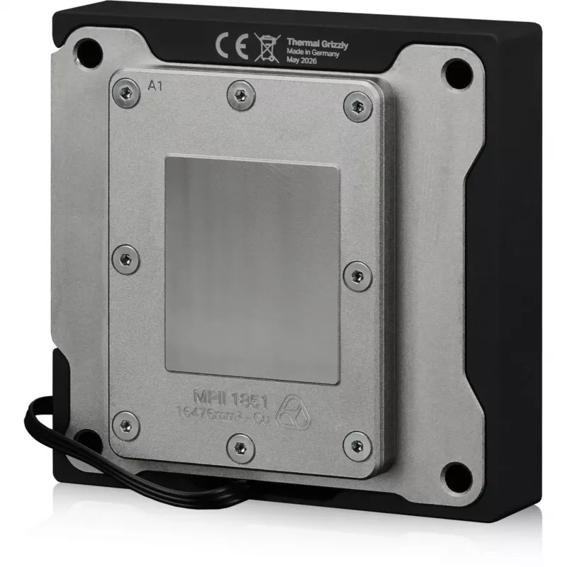 Thermal Grizzly DeltaMate MPII 1851 refrigeración líquida para CPU, AM5, negro/plata