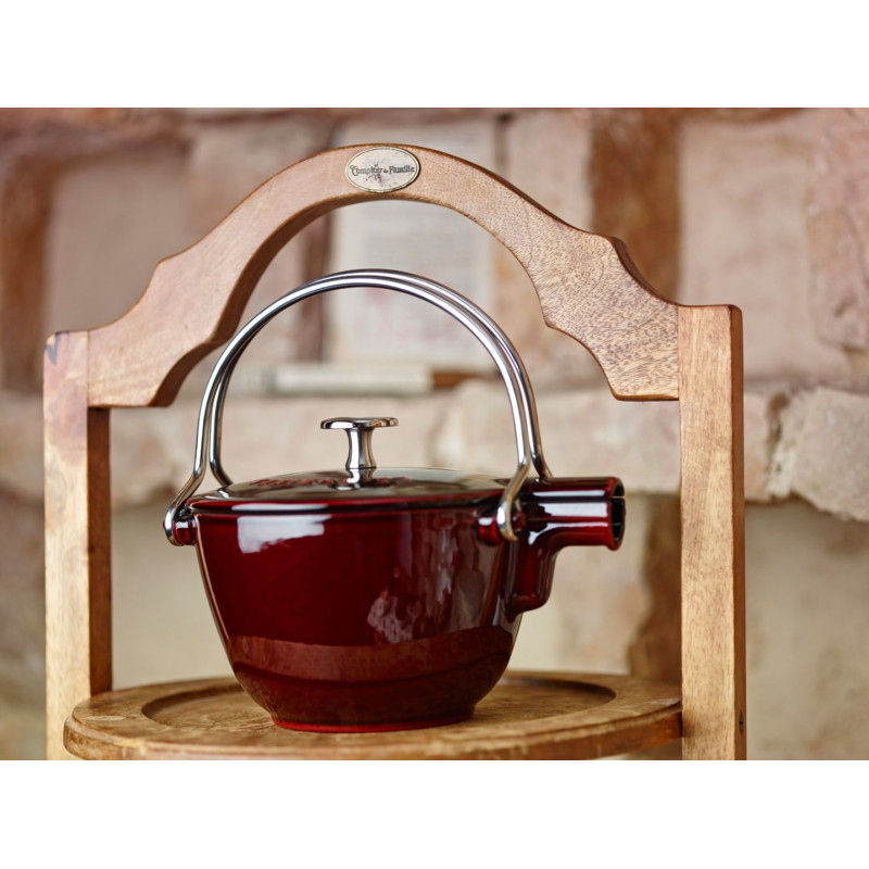 Hervidor de agua Staub 1,15 l, burdeos (40509-424-0)