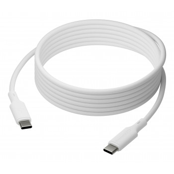 Cable USB dbramante1928 USB-C a USB-C, 3 m, 100 W, blanco