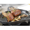Parrilla redonda de hierro fundido con dos asas STAUB 40509-522-0 - grafito 26 cm