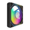 Ventilador de carcasa Darkflash Gauss G24 120 mm ARGB PWM, negro