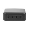 Cargador de sobremesa USB-C Logilink, 240 W, GaN, 4 puertos, 4x USB-C (PD), negro
