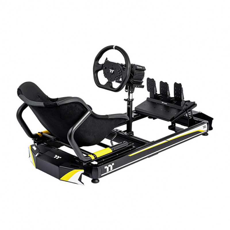 Cockpit de simulador de carreras de karts Thermaltake GK500, negro