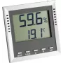 TFA Dostmann KLIMA GUARD termohigrómetro, plata (30.5010.54.K)