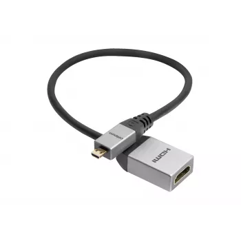 celexon adaptador Micro HDMI M/H con Ethernet, 2.0a/b 4K, Professional Line