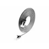 Cable de red Slim Cat6a U/FTP RJ45 Wirewin, 5 m, negro