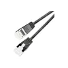 Cable de red Slim Cat6a U/FTP RJ45 Wirewin, 5 m, negro