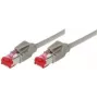 Cable de red Cat6 S/FTP RJ45 Dätwyler, 5 m, gris