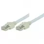 Cable de red Cat5e F/UTP RJ45 Tecline, 5 m, gris, LSZH
