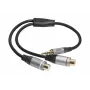 celexon adaptador de audio Professional jack estéreo a 2x RCA M/H