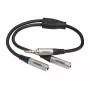 celexon adaptador de audio Professional jack estéreo a 2x M/H