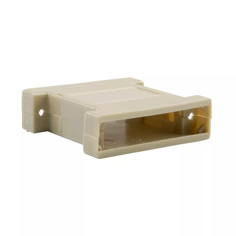 EFB Elektronik carcasa de plástico vacía 25-25 polos, gris