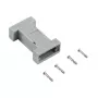 EFB Elektronik carcasa de plástico vacía 09-09 polos, gris