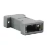 EFB Elektronik carcasa de plástico vacía 09-09 polos, gris
