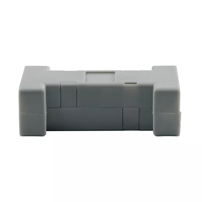 EFB Elektronik carcasa de plástico vacía 09-09 polos, gris