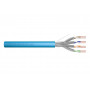 Digitus Cat6a U/FTP cable de instalación, 100 m, azul, LSZH, simplex