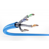 Digitus Cat6a U/FTP cable de instalación, 100 m, azul, LSZH, simplex