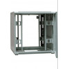 EmiterNet Top armario de pie con marco 16U, puertas de chapa/cristal, 800 x 800 x 820 mm (EM/SH05D-8816-SH0)