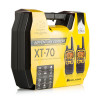 Midland XT70 Adventure walkie-talkie, 93 canales, 433,075 - 446,09375 MHz, negro/amarillo