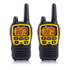 Midland XT70 Adventure walkie-talkie, 93 canales, 433,075 - 446,09375 MHz, negro/amarillo