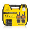 Midland XT70 Adventure walkie-talkie, 93 canales, 433,075 - 446,09375 MHz, negro/amarillo