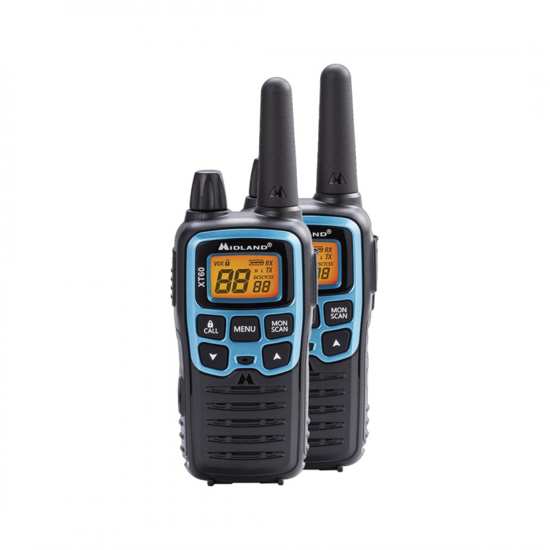 Midland XT60 walkie-talkie 24 canales 446.00625 - 446.0937 MHz negro, azul