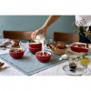 Staub Ceramique set de cuencos 0,4 L redondos cerámica rojo 4 uds.