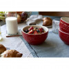 Staub Ceramique set de cuencos 0,4 L redondos cerámica rojo 4 uds.