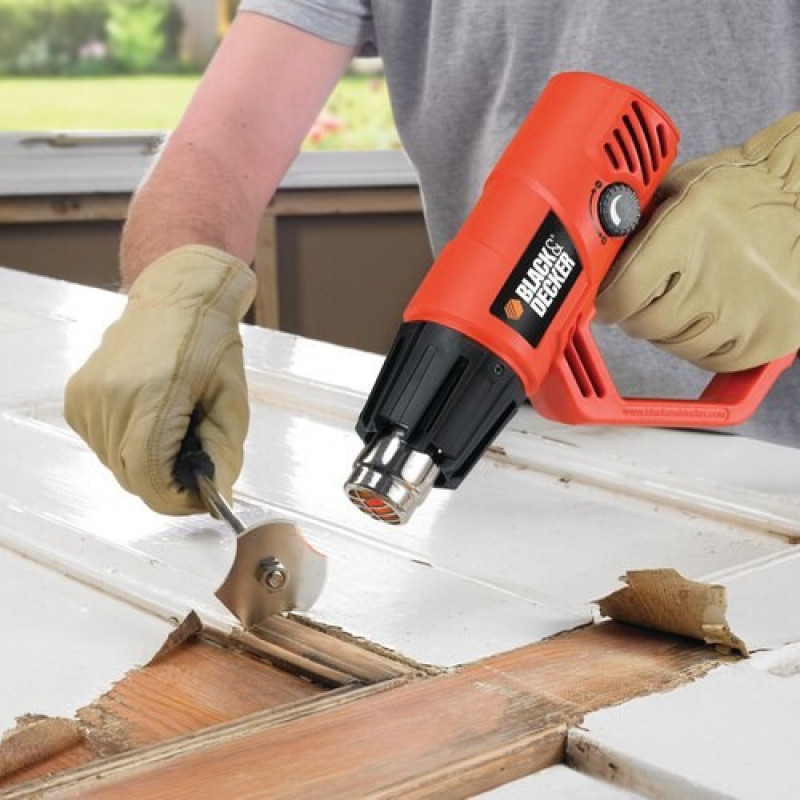 Black+Decker KX2001K Pistola de aire caliente, 2000 W, 50–450 °C / 90–600 °C