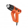 Black+Decker KX2001K Pistola de aire caliente, 2000 W, 50–450 °C / 90–600 °C