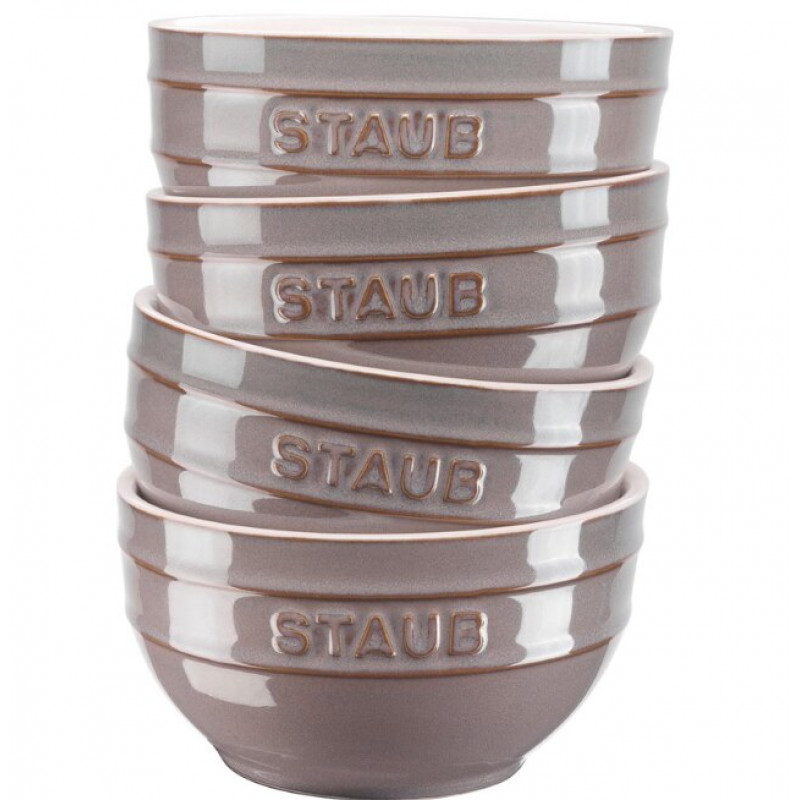 Staub cuenco redondo 40508-152-0, 12 cm, set de 4