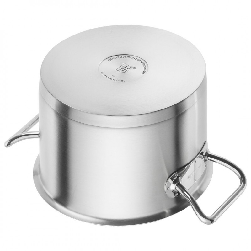 ZWILLING Pro olla redonda de 3,5 L plateada
