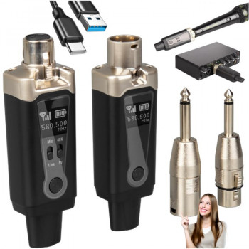 DNA WXLR1 sistema inalámbrico de transmisión de audio UH