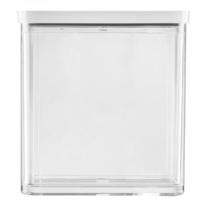 ZWILLING 1026082 recipientes rectangulares para alimentos, 5,4 l, transparente/blanco, 5 uds.