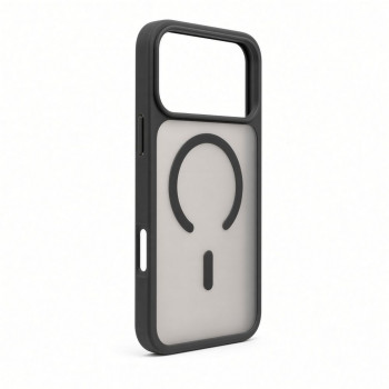 Funda MagSafe 2 en 1 Evelatus Silver-Shield Skin Feel para Apple iPhone 18 Pro, gris ahumado