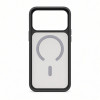 Funda MagSafe 2 en 1 Evelatus Silver-Shield Skin Feel para Apple iPhone 18 Pro, gris ahumado