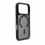 Funda MagSafe 2 en 1 Evelatus Silver-Shield Skin Feel para Apple iPhone 18 Pro, negro