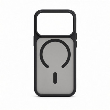 Funda MagSafe 2 en 1 Evelatus Silver-Shield Skin Feel para Apple iPhone 18 Pro, negro